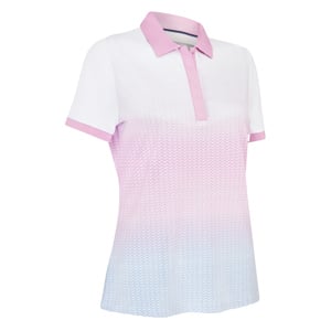 Callaway Ladies Chev Gradient Short Sleeve Polo Shirt