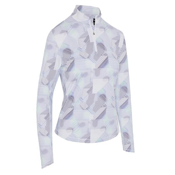 Callaway Ladies Active Geo Print Sun Protection Pullover