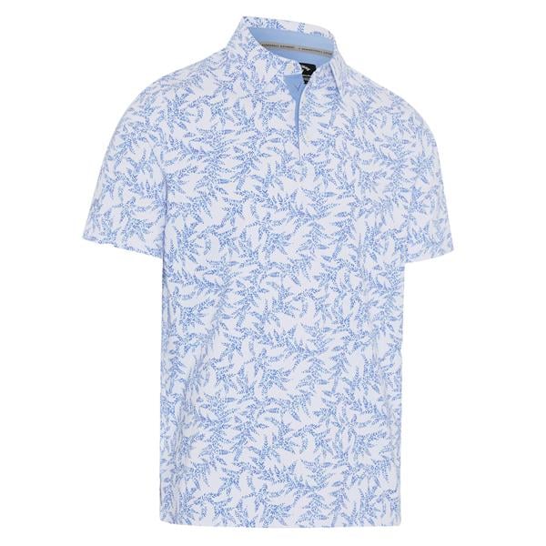 Callaway Mens Chev Botanical Polo Shirt