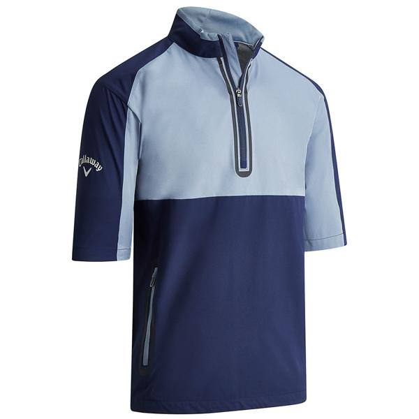 Callaway Mens Block Quarter Zip Wind Jacket