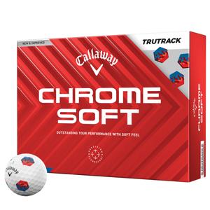 Callaway Chrome Soft TruTrack White Golf Balls