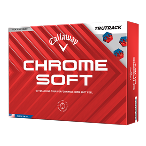 Callaway Chrome Soft TruTrack White Golf Balls