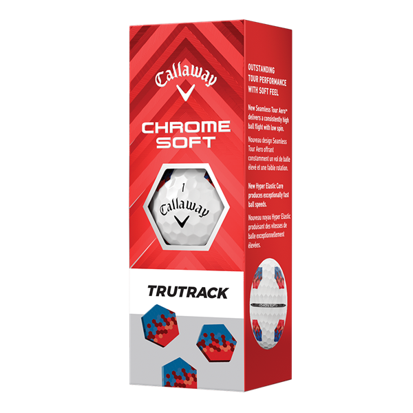 chrome soft trutrack white 3 ball 2024