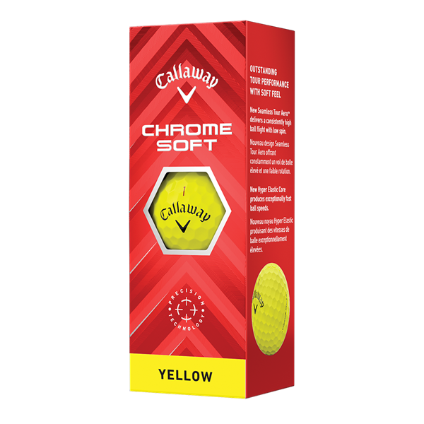 chrome soft yellow 3 ball 2024