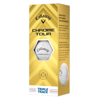 Callaway Chrome Tour Triple Track Golf Balls (3 Ball Sleeve)