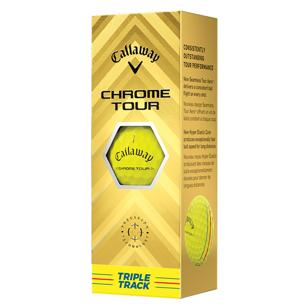 chrome tour tripletrack yellow 3 ball 2024