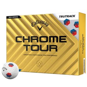 Callaway Chrome Tour TruTrack White Golf Balls