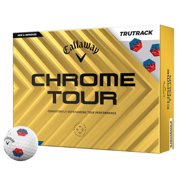 Callaway Chrome Tour TruTrack White Golf Balls (12 Balls)