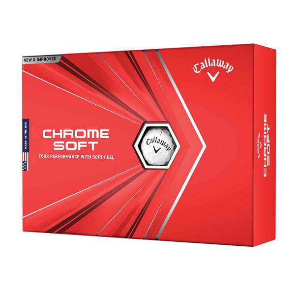 GolfOnline Logo - Callaway Chrome Soft Golf Balls (12 Balls)