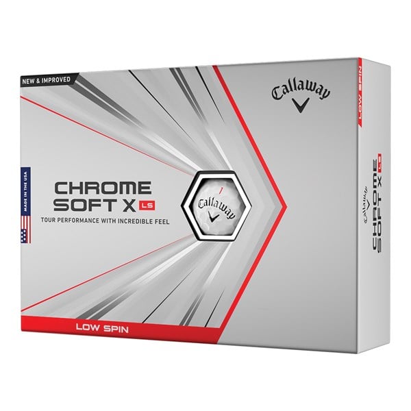 Logo Overrun - Callaway Chrome Soft X LS Golf Balls (12 Balls) 2021