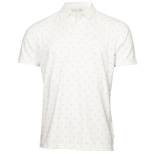 Calvin Klein Mens Treble Strike Print Polo Shirt