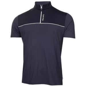 Calvin Klein Mens Grange Mock Neck Polo Shirt