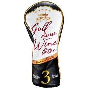 CMC Design Golf Now Wine Later Wood Headcover