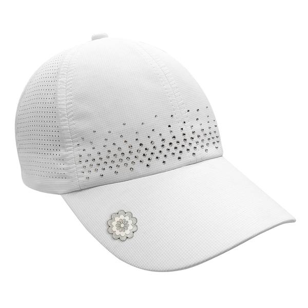 Crystal Magnetic Soft Fabric Cap with Ball Marker