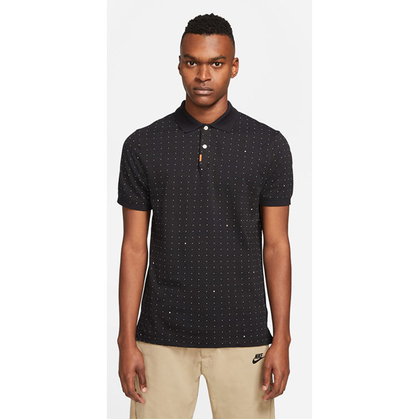 Nike Mens Printed Slim Fit Polo Shirt