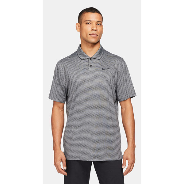 Nike Mens Dri-Fit Vapor Striped Polo Shirt