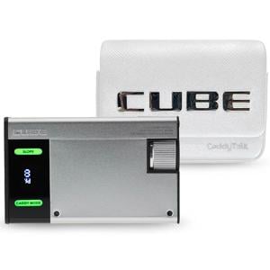CaddyTalk Cube Laser Rangefinder With Carry Pouch