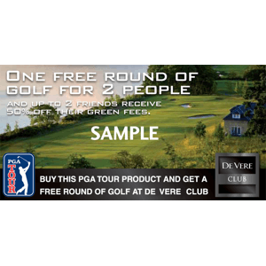 De Vere Golf Club Voucher For 2