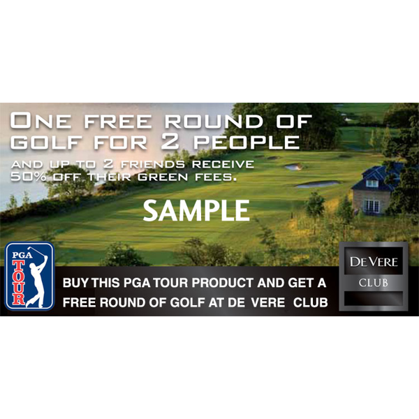 De Vere Golf Club Voucher For 2