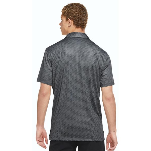 Nike Mens Dri-Fit Vapor Stripe Short Sleeve Polo Shirt