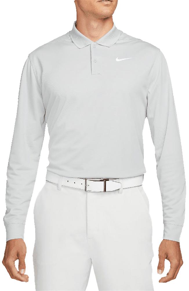 Nike men's victory long sleeve golf polo best sale