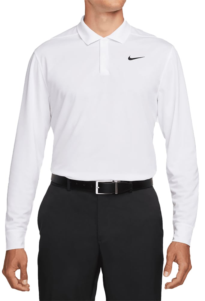 Nike Mens Dri FIT Victory Long Sleeve Golf Polo Shirt Golfonline