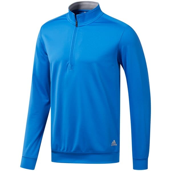 adidas Mens Classic Club Quarter Zip Pullover