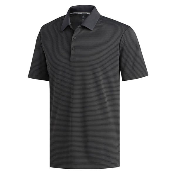 adidas Mens Performance Stripe Polo Shirt