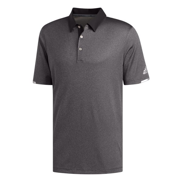 adidas Mens Climachill Core Heather Polo Shirt