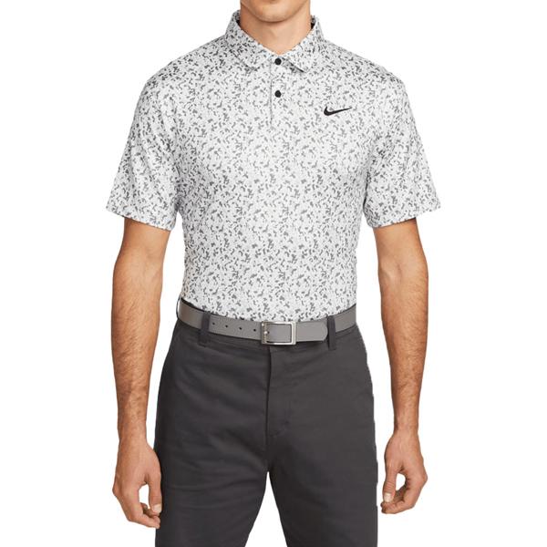 Nike Mens Dri-Fit Tour Micro Camo Polo Shirt