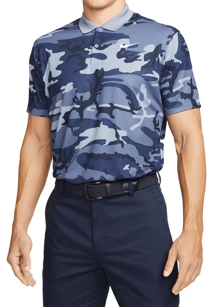 Nike Mens Dri Fit Victory Course Camo Polo Shirt Golfonline