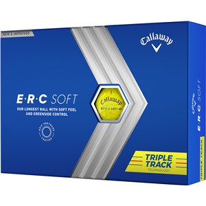 Callaway ERC Soft Triple Track Yellow Golf Balls