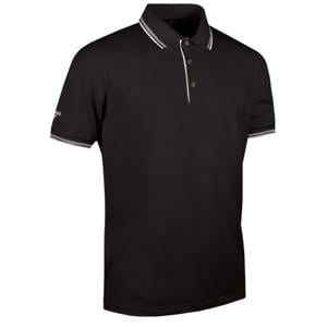 Glenmuir Mens Ethan Tipped Performance Pique Polo Shirt