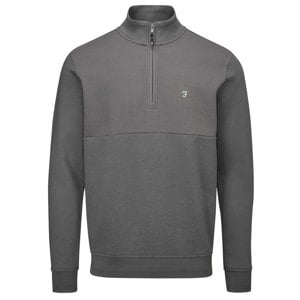 Farah Mens Conley Half Zip Pullover