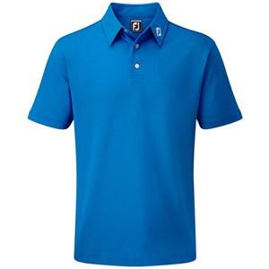 FootJoy Mens Stretch Pique Solid Colour Athletic Fit Polo Shirt