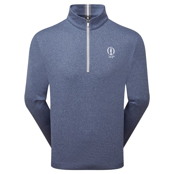 Limited Edition - FootJoy Mens Ribbed 1/4 Zip Chill Out Pullover - The 152nd Open Collection