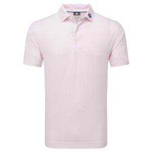 FootJoy Mens Wiggle Print Lisle Polo Shirt