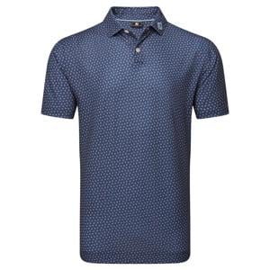 FootJoy Mens Bounce Print Pique Polo Shirt