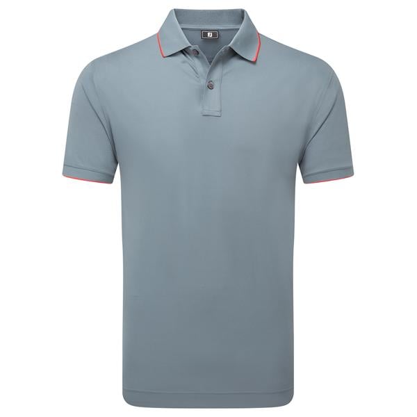 FootJoy Mens Tipped Pique Polo Shirt - SALE