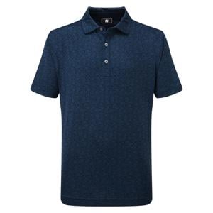 FootJoy Junior Painted Floral Lisle Polo Shirt