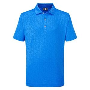 FootJoy Junior Painted Floral Lisle Polo Shirt