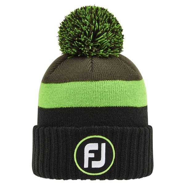 FootJoy Mens Multi Pom Pom Beanie Hat