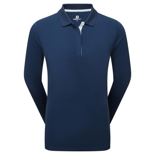 FootJoy Ladies ThermoSeries Long Sleeved Polo Shirt