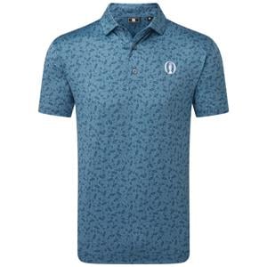 Limited Edition - FootJoy Mens Event Print Polo Shirt - The 153rd Open Collection