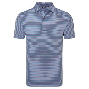 FootJoy Mens Shadow Stripe Lisle Polo Shirt