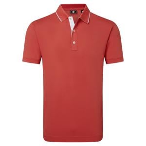 FootJoy Mens Wordmark Pique Polo Shirt