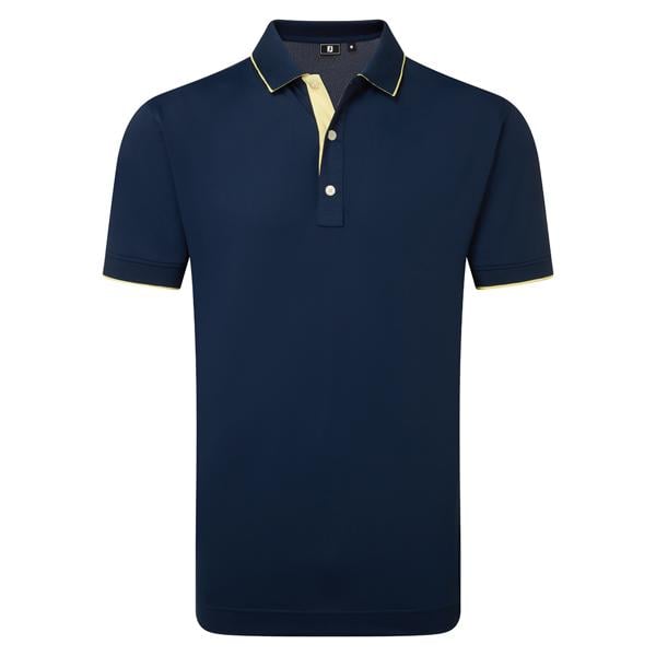 FootJoy Mens Wordmark Pique Polo Shirt