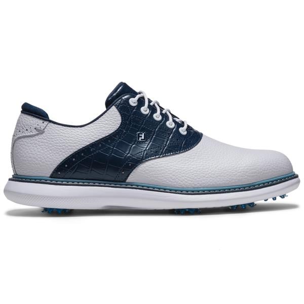 FootJoy Mens Traditions Crocskin Patterned Golf Shoes