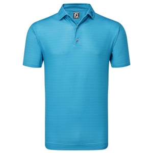 FootJoy Mens Octagon Print Lisle Golf Polo Shirt - SALE