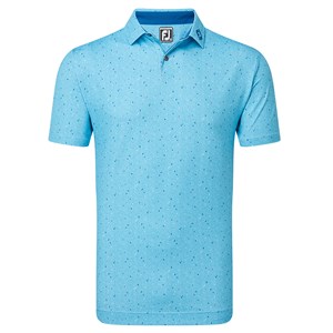 FootJoy Mens Tweed Texture Pique Polo Shirt - SALE